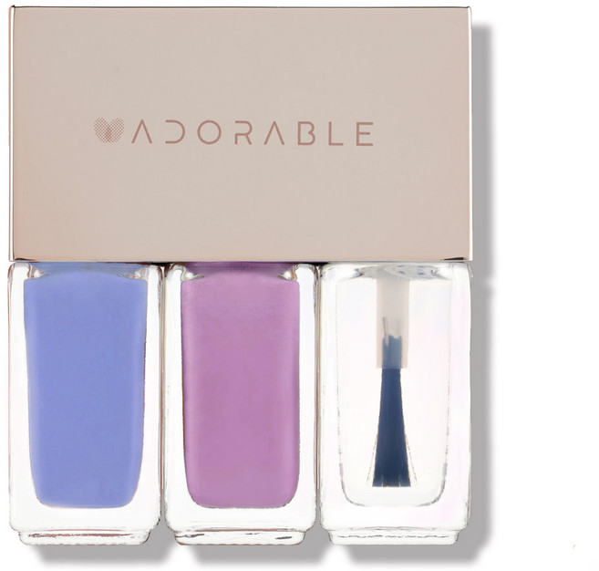 어도러블 아세톤 없이 지우는 임산부 매니큐어 글리터, 1개, 15ml, No. 9 마카롱홀릭