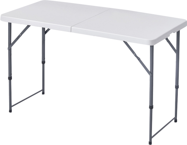 IKA 手提折疊桌，戶外露營野餐便攜式餐桌, 120cm手提折疊桌-白/(一張訂單限下一個)