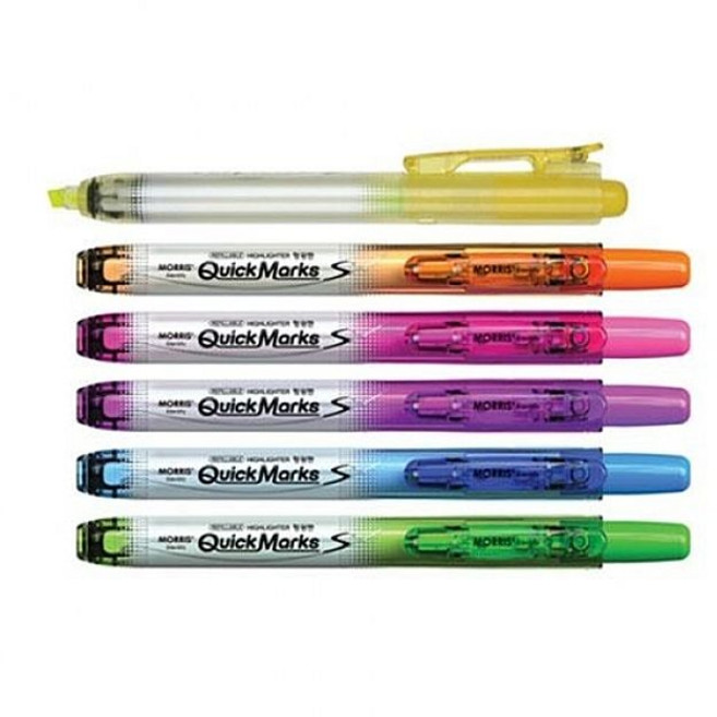 모리스 퀵마카 형광펜(이지노크-S-하늘)