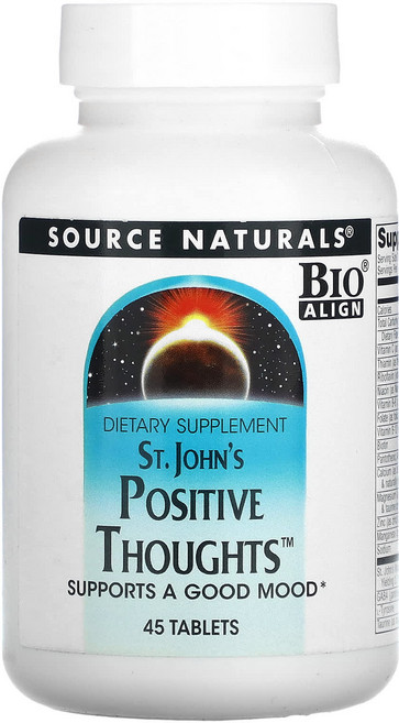 소스 내추럴스 세인트 존스 포지티브 생각 45정, 1개
