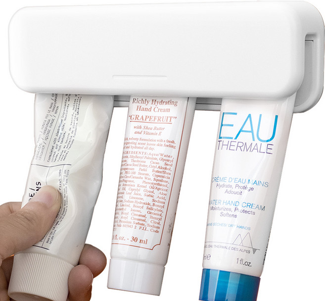 우유닉 꽉잡아주는 치약걸이 라지, 1개, 화이트