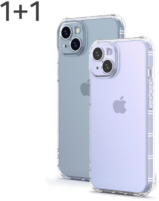 잇케이스 1+1 에어쿠션 젤리 범퍼 케이스