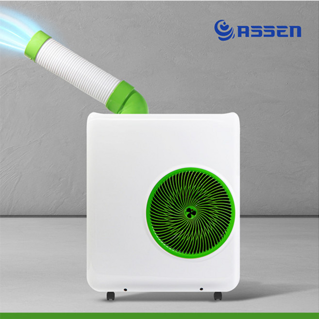 아쎈 산업용 에어컨 AT-2990 이동식 공장 공업용 주방 업소용 코끼리 실외기없는 /