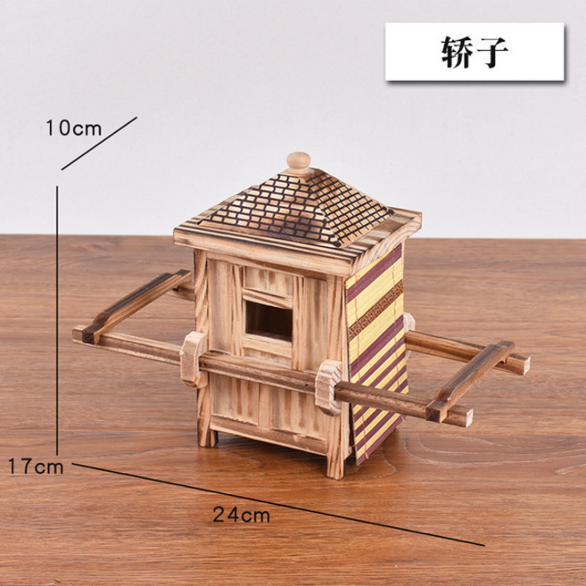 공예품선물 미니 지게 인테리어소품 전통 기념품, 공식 세단