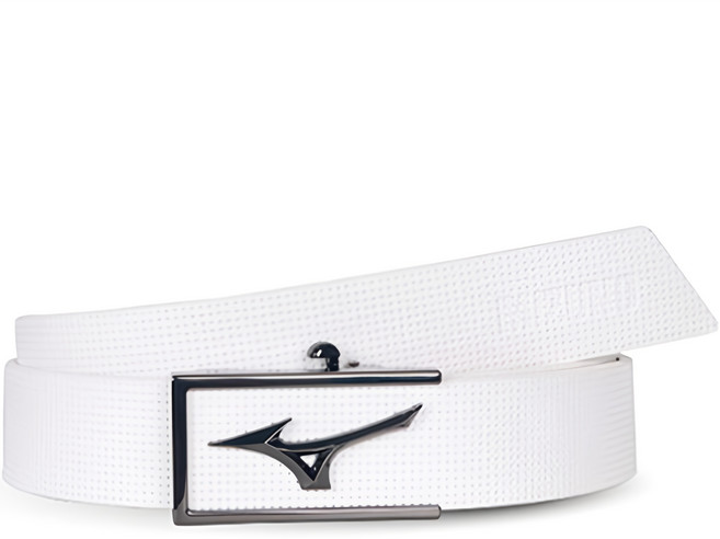 미즈노골프 RB 오토 펀칭 골프 벨트 52MYK23, 화이트, 1개