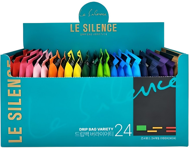 르시랑스 버라이어티 드립백커피 세트, 10g, 24개입, 1세트