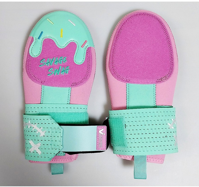 야구 슬라이딩 주루 아이스크림 장갑 배너 유소년 미트, 1개, 사비지스웩(한정판)