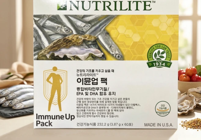 암웨이 이뮨업 비타민 팩 (구 틴즈팩), 60회분, 1박스 - 쿠팡