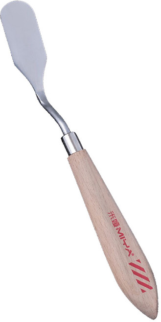 미야 스테인리스 페인팅 나이프 미술용 스파츌러, 1개