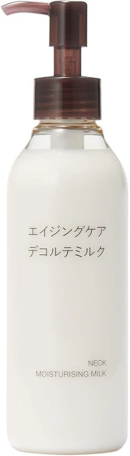 MUJI 무인양품 넥크림 에이징케어 데콜테 밀크 200ml, 1개 - 쿠팡