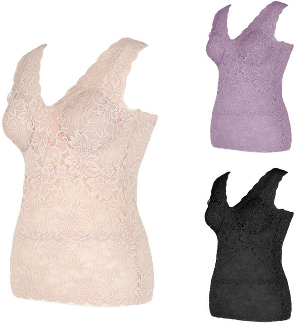 [국산] 이너리어 텐셀 풀 레이스 노와이어 브라런닝