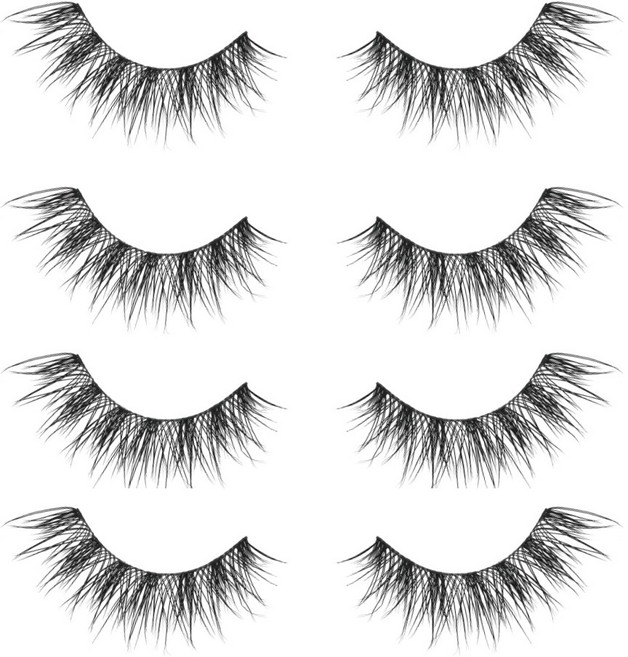 글램벅스 모다 아이래쉬_헐리우드 글램 속눈썹(4쌍+보관케이스), HOLLYWOOD GLAM_005, 1세트