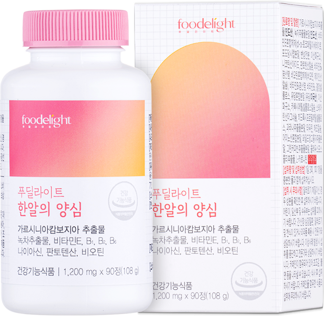푸딜라이트 한알의 양심 1 200mg, 3개, 90정