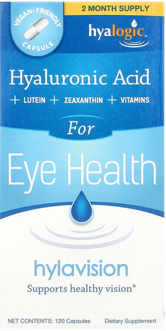 Hyalogic Hylaview 히알루론산 + 루테인 + 제아잔틴 + 비타민 캡슐 120정 HYA-00025, Hyalogic 하이알로직, 하이라비전, 히알루론산 +, 1 - 쿠팡