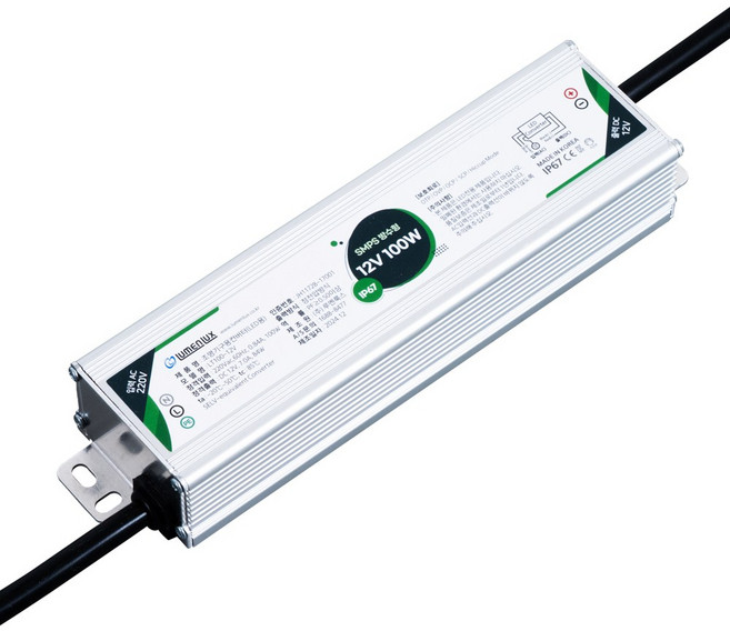 루멘룩스 방수형 컨버터 SMPS 12V 100W 안정기 LT100-12V, 1개