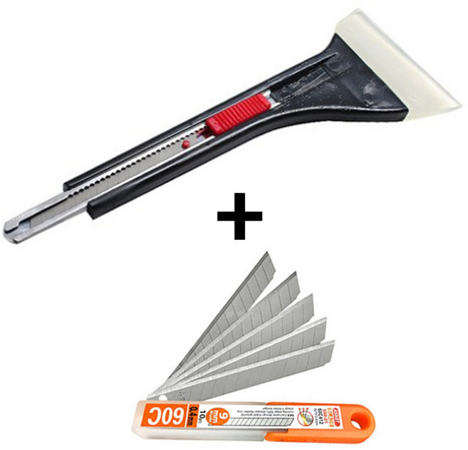 어벤툴즈 우레탄도배칼 + 어시스트 칼날(10개입) 도배칼 도배용칼헤라