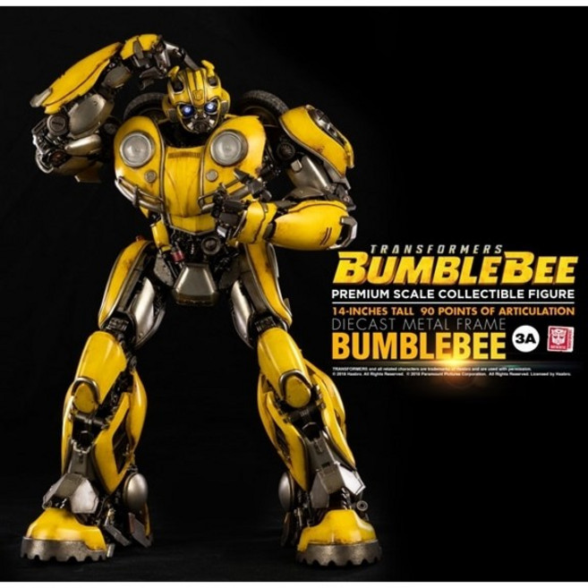 무비피규어)쓰리에이프리미엄스케일범블비피규어마지막수량품premiumscalebumblbeethreezro, 1개