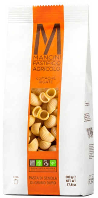 만치니 Lumache rigate 만치니 루마케 리가테, 1개, 500g
