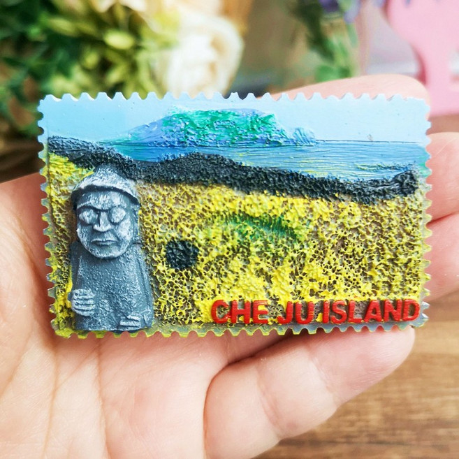 여행 기념품 냉장고 자석 마그넷 후쿠오카 노르웨이, 제주도