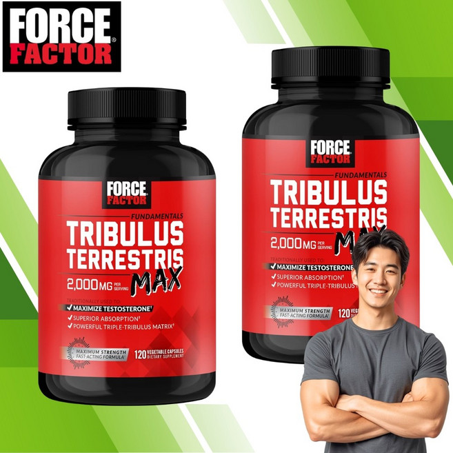 포스팩터 트리뷸러스 트리뷸러스 남가새 추출물 MAX 120캡슐 2개, 120정