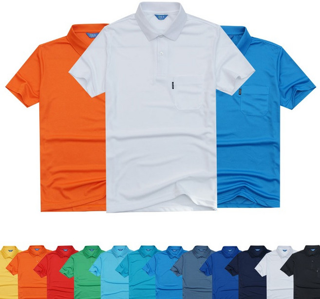 티센스 남녀공용 쿨론포켓 카라 반팔 티셔츠