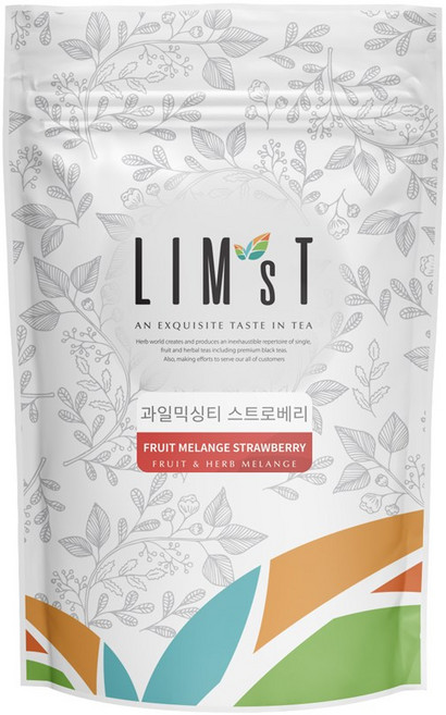 림스티 삼각티백 과일믹싱티 스트로베리, 1개, 25개입, 25g
