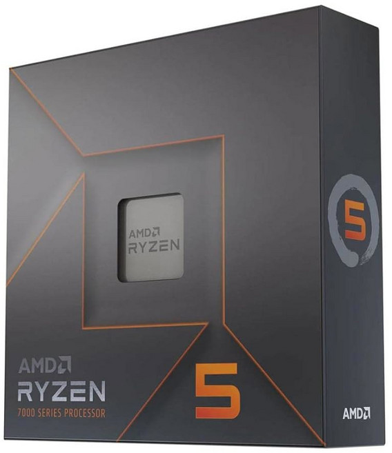 AMD 라이젠 5 7600X 6코어 12스레드 언락 데스크탑 프로세서