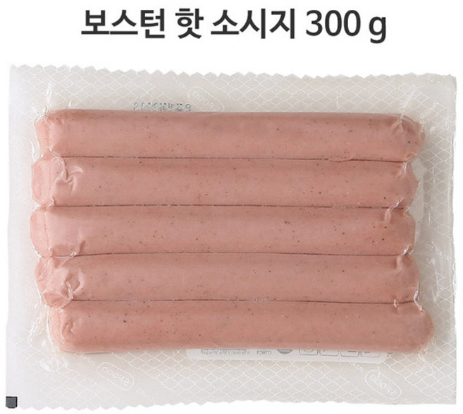 sfood 에쓰푸드 보스턴핫소시지, 10개, 300g
