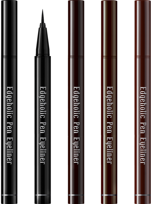 나어릴때 워터프루프 엣지홀릭 펜 리퀴드 아이라이너 4color 택1, 블랙, 1개
