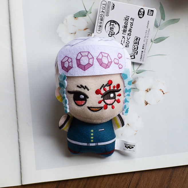 귀멸의 칼날 캐릭터 봉제인형 귀멸의 칼날 굿즈, 1개, 음주 우즈이 텐겐, 12cm