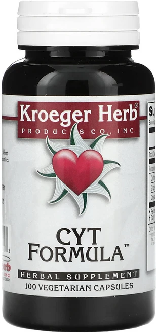 몸관리하세요 겨울입니다 Kroeger Herb Co CYT Formula 베지 캡슐 100정 특별관리진행, KroegerHerbCoCYTFormula베지캡슐100, 1개 - 쿠팡