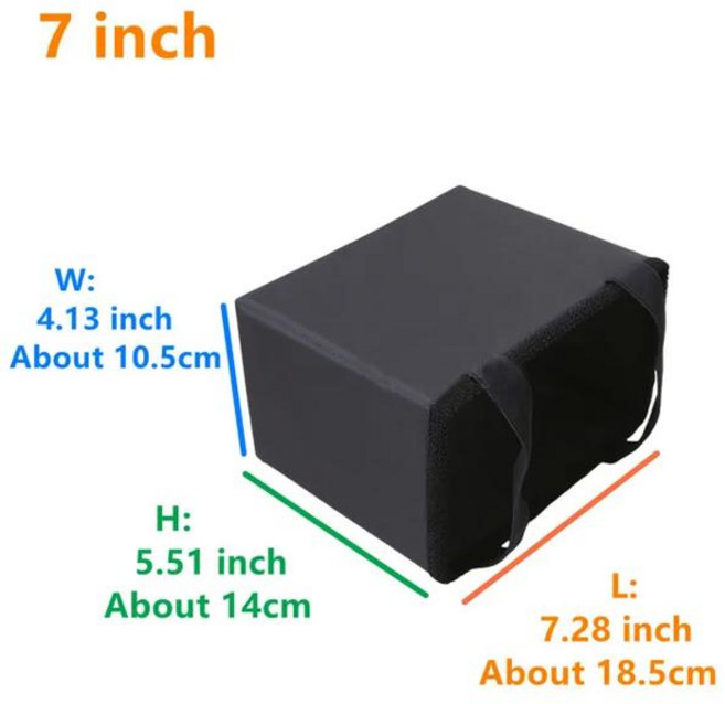 후드 소형 HD TVlogic Atomos Shinobi7 용 접이식 LCD 스크린 차양 어닝 55.65 7 인치, [02] 모니터후드 7 inch, 1개