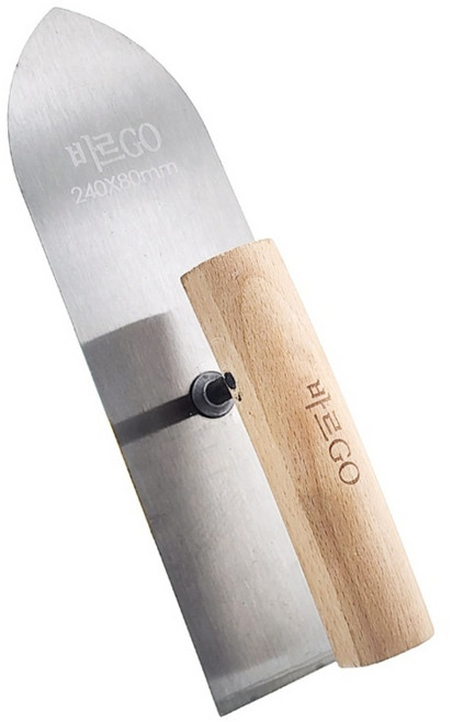 바르고 흙손 미장 칼 빠데 퍼티 타일 공구 아치 240, 1개