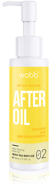 와브 애프터왁싱 오일 80ml 셀프 왁싱 제모 후처리제 보습 케어, 1개