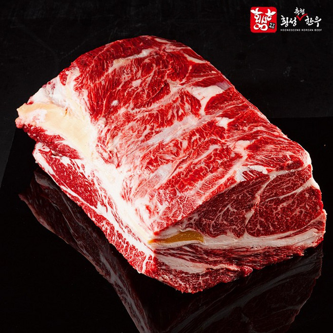 횡성축협한우 투뿔 1++ 횡성축협한우 등심 200g 소포장 가정용 구이용 한우 소고기, 2개