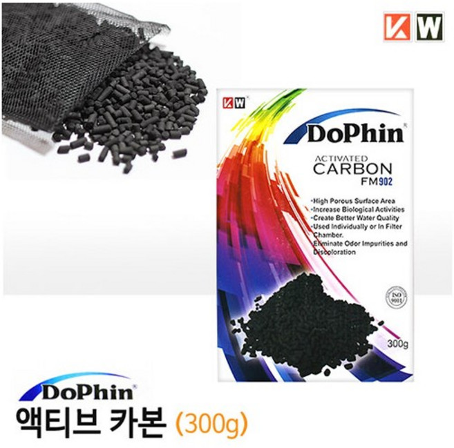 KW 액티브 카본 [FM902] 300g, 1개