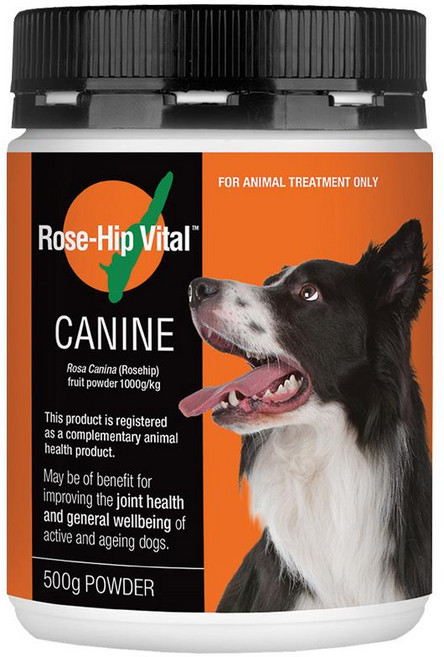 로즈힙 바이탈 케이나인 500g 관절 항산화 반려동물영양제 - RoseHip Vital canine 500g, 1개