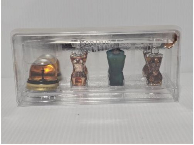 빈티지 장 폴 고티에 하렘 세트 4개 향수 미니어처 희귀 오리지널 184724, 1개