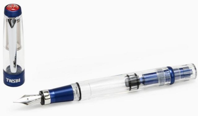 TWSBI 트위스비 다이아몬드 580AL R 네이비 블루 (B 굵게)