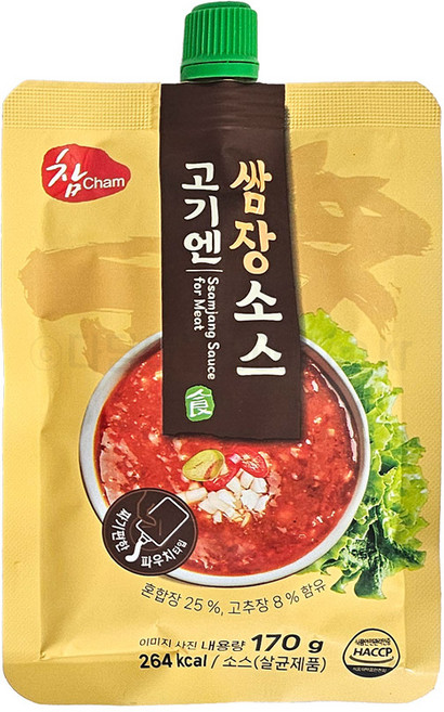 참 고기엔 쌈장소스, 5개, 170g