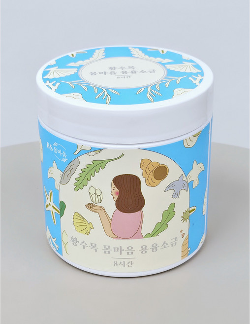 황수목의 몸마음 용융소금 8시간 500g 따소물, 1개