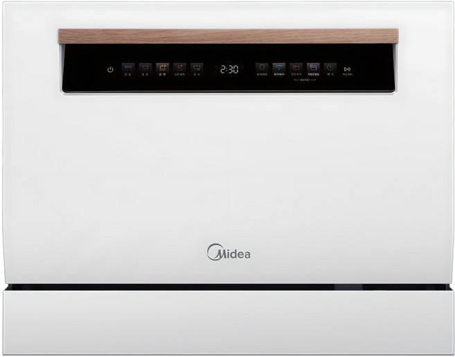 마이디어 카운터탑 앱연동 자동문열림 6인용 식기세척기, 화이트, MDWTT0608(W)-KR, 방문설치