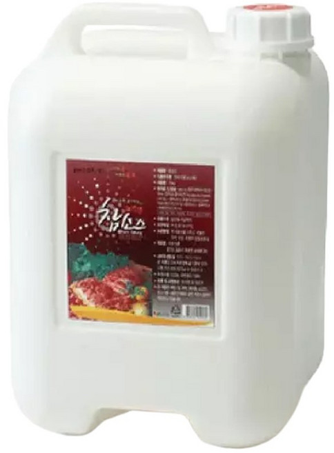 우리식품 참소스 15Kg /바베큐 쏘스 조리 갈비 소스 양념 요리 드레싱 돈가스 고기 스테이크 숯불 돼지, 1개
