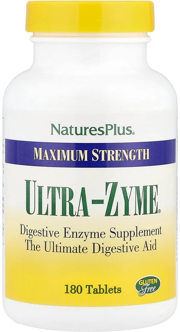 NaturesPlus Ultra-Zyme 맥시멈 스트렝스 180정 NaturesPlus (네이처스플러스), NaturesPlus, Ultra-Zyme, 맥시멈 스, 1개 - 쿠팡
