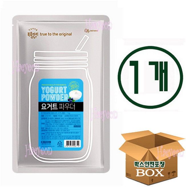 대상 요거트 파우더 1kg, 1개입, 1개