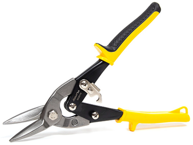 ZIO-BIZ 항공 함석 가위 / 다목적가위 함석 가위 철판가위 항공가위 스텐가위 전공가위 철판재단 철가위 수공구 철 알루미늄 스텐 구리 절단가위, 1개, 함석가위