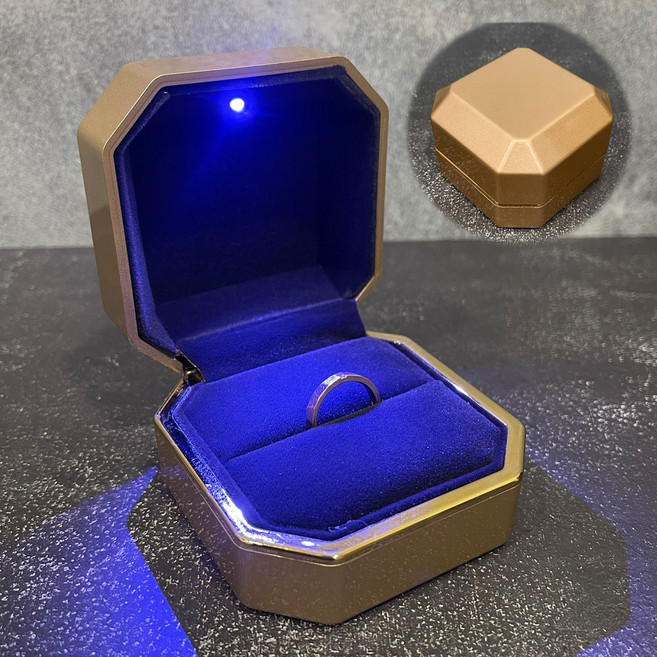 LED 고급 반지케이스 6종 프로포즈용 보관함 쥬얼리 정리