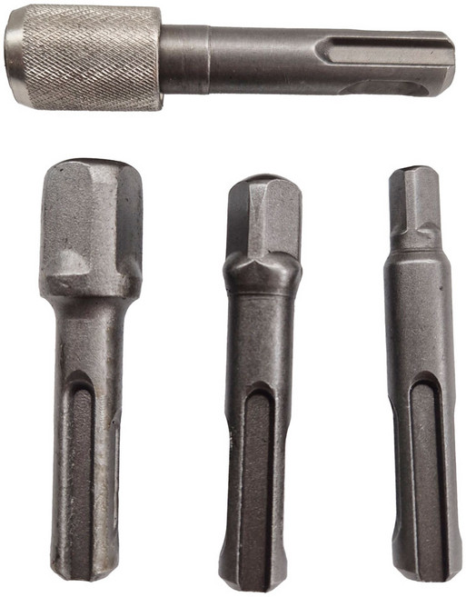 함마드릴 SDS 플러스 육각 복스 소켓 변환 아답터, 1세트