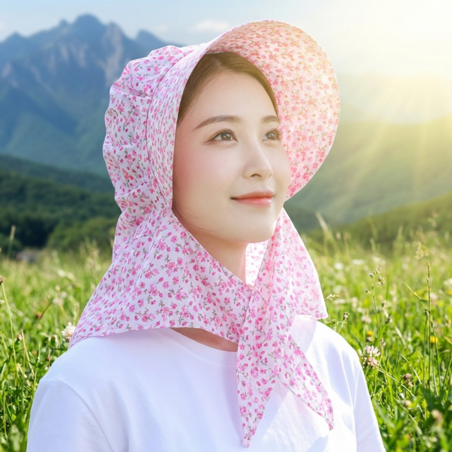 햇빛가리개 농사 밭일 모자