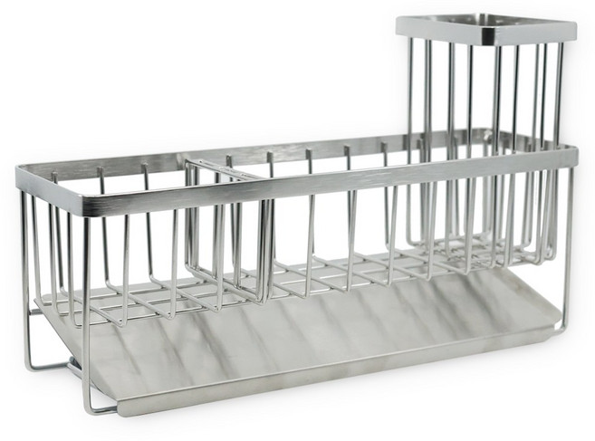 뉴앤룩 고급형 304스텐 수세미 거치대, 대형3구, 1개